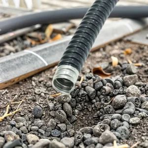 PVC Steel Corrugated Conduit Galvanized Steel Threading Cable Flexible Pipe for Cable Management Conduit Fittings