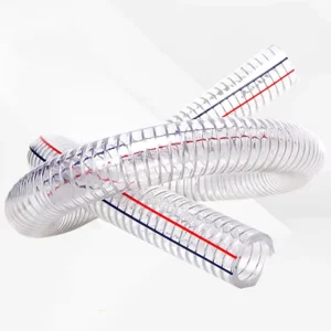 PVC Steel Sprial Wire Hose Transparent Reinforced Steel Wire Pipe