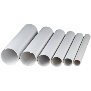 PVC Straight Pipe for Water Communication Cable Underground Protection Thermal Pump Half Pipe 50-200mm Matching Accessories