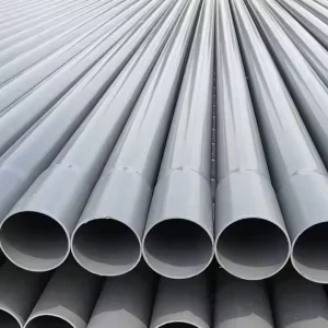 PVC U Buried Irrigation and Drainage Pipes for Farmland Corrosion Resistant Pressure Tolerant Durable