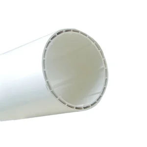 PVC U Drainage Hollow Wall Pipe Noise Reduction Shock Proof Flexible UPVC Material for Water Industry Application Socket Rolling