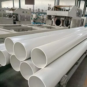 PVC-U Electric Conduits Wire Protection 16-50mm Customized White Blue Grey Colors High Strength Corrosion Resistant Electrical