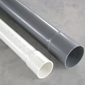 PVC-U Gray High Pressure Water Supply Pipe with Corrosion Resistance and Long Service Life for Irrigation and Drainage