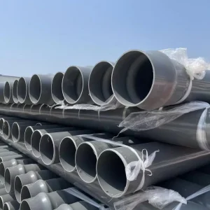 PVC U Pipe Smooth 110mm Diameter PVC Water Pipe Multiple Ends Farmland Irrigation Tubes