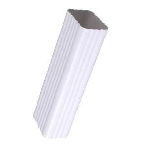 PVC U Rain Gutters and Fittings Square Downpipe 7 Inch Rectang Pipe Plastic Gutter