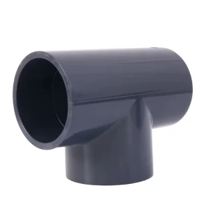 PVC U Tee DIN High Pressure Corrosion Resistant Irrigation Fitting High Impact Strength Easy Socket Connection Various Sizes
