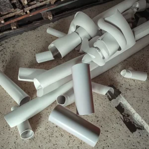 PVC U Water Supply Drain Pipe UPVC Tube for Garden Industry Socket Connection and Other Fittings