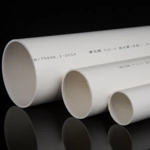 PVC UPVC High Pressure Durable White Electrical Pipe for Home Decoration