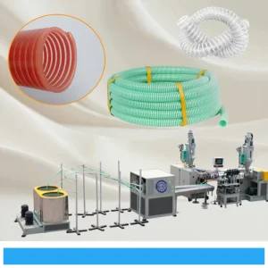 PVC UPVC Plastic Water Supply Drainage Industrial Reinforced Pipe Tube Plumbing Semi Automatic High Accuracy Plastic Extruder