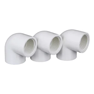 PVC Water Pipe Fittings Internal Thread Water Supply 90 Bend Elbow Female Connection Hexagon Head 3 Year Warranty Casting
