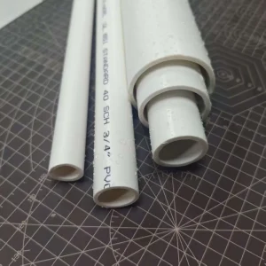 PVC Water Pipe for Plumbing Project and Water Line Construction in Residential and Light Commercial