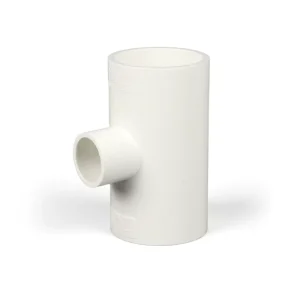 PVC Water Supply Pipe Fittings 90 Reducer Three Way Hygienic Environmentally Friendly High Flow Rate ISO Standard