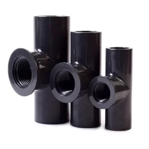 PVC Water Supply and Drainage Plastic Fittings Internal Thread Tee Pipe UPVC Fittings for Plumbing