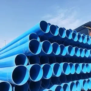 PVC Water Well Pipe Wear Resistant 140mm Diameter Casing Tube High Flow Rate Desert Area Water Wells