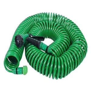 Patio Agricultural Irrigation EVA Telescopic PU Water Pipe Hose Spring 8 Function Garden Watering Flowers Car Wash Water Gun Set