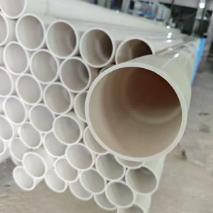 Perforated PVC Drain Pipe for French Drain System and Land Subsurface Water Drainage to Prevent Waterlogging in Soil