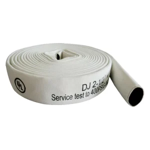 Pipe Fittings Fire Sprinkler System FM for Approved Fire Single Double Sheathed White Red Fire Hose Polyester