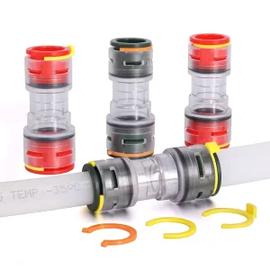Pipe Plastic Reducer Microduct Connector Tube Coupler Hose for Direct Install FPG7 4 FPG10 8 FPG12 10