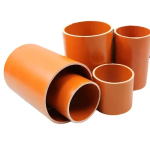 Plastic 3 Inch 6 Inch 100mm 150mm Cpvc Electrical Pvc Conduit Pipe Plumbing Materials Mpp Pipe Electric Pipe