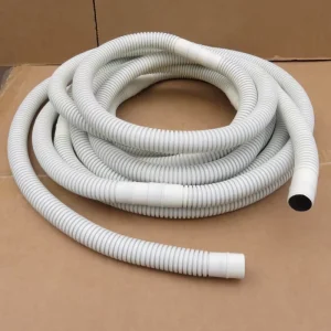 Plastic Air Conditioning Drainage Pipe Outlet Downpipe Extension Hose Corrugated Pipe