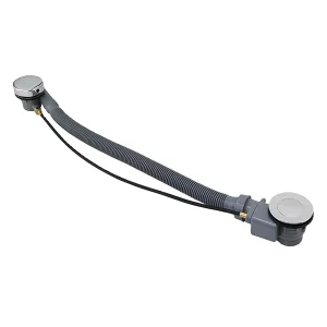 Plastic Bath Waste Click Clack Lavatory Drain Waste Pipe for Bathtub Bathroom Flexible Drain Pipe for Bathtub(J1608)