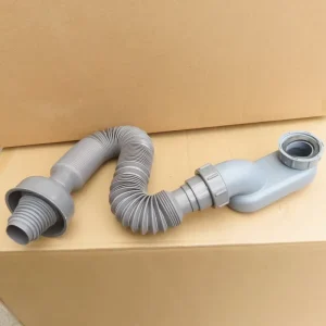 Plastic Bathtub Drain Pipe Grey Sewer Pipe Drain Pipe Extension Pipe Flexible Hose Telescopic Hose Anti odor