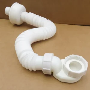 Plastic Bathtub Drain Valve Drain Pipe Drainage Pipe Bathroom Shower Room Drainage Accessory Expansion Pipe Flexible Hose
