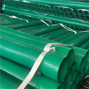 Plastic Coated ERW Carbon Steel 8 Inch Fire Protection Sprinkler Fighting Water Welding Fire Tube Oil Pipe Cutting