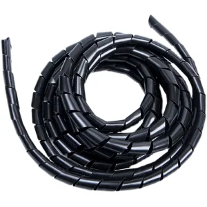 Plastic Coiled Tube 4/6/830mm for Organizing Electrical and Network Cables Cable Management Conduit Wire Insulation Wrap