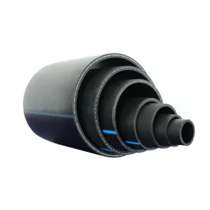Plastic Composites Reformed Steel Belt Wire Mesh Skeleton Reinforced Drain Pipe PE100 HDPE Insulated Composite SRTP Pipe