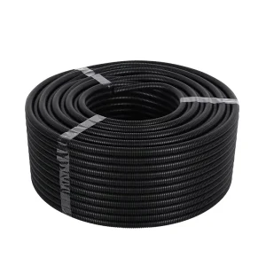 Plastic Corrugated Conduit PE Flexible Hose PP PA6 Nylon Flame-Retardant Threaded Cable Management Raceway Wire Protection