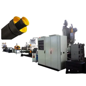 Plastic Corrugated Pipe Machine for 40 mm to 315 mm HDPE Double Wall Corrugated Pipe