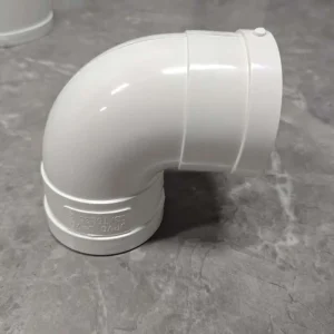 Plastic Drain Pipe Fitting 90 Degree Bend 50mm for DIY Home Renovation and Budget Plumbing Project