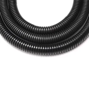 Plastic Electrical Conduit Flexible PP Wire Protection Corrugated Tube