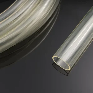 Plastic Food Grade PVC PU Transparent Clear Fiber Flexible Water Pipe Tubing Air Clear PU Hose