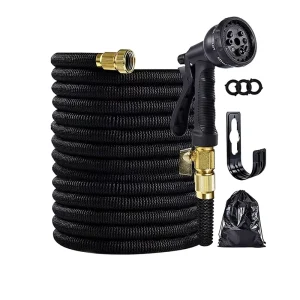 Plastic Garden High Pressure Car Wash Water Gun Magic Telescopic Hose Watering Hose