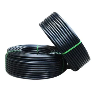 Plastic HDPE LDPE LLDPE PE Single screw PLC Gearbox Irrigation Pipe Hose Extruding Machine