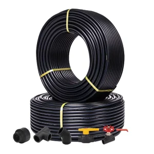 Plastic HDPE Pipe and Fitting Tube Manufactures Water Pipe 1 Inch 400mm 500mm 630mm PE 100 SDR11 PN16 HDPE Pipe for Water Supply