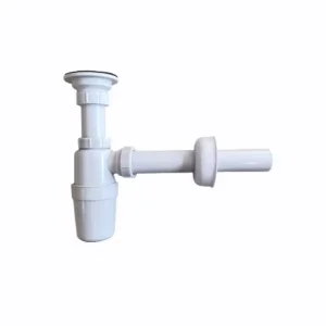 Plastic Kitchen Sink Drainer with Strainer Siphon Bottle Trap Wash Basin Waste Sewer