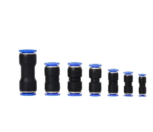 Plastic Low Pressure Pneumatic Quick Fitting Cylinder 4/6/8/10/12/14/16MM Air Water Hose Straight Type Connector Valve
