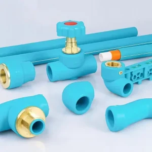 Plastic PPR Pipe Fitting 20 32mm PPR Plumbing Fittings Socket Elbow Tee Brass PPR Pipe Fittings PN25 High Pressure
