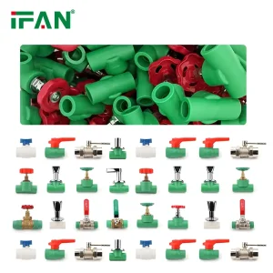 Plastic PPR Plumbing Materials Polypropylene PPR Water Pipes Fitting