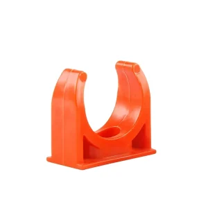 Plastic PVC Conduit Clip Pipe Fittings Electrical Tube Clamp