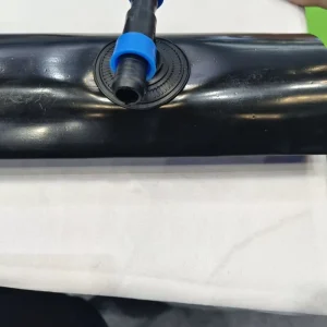 Plastic PVC Garden Irrigation Hose with Punching Holes Flexible & Anti-Abrasion 16mm Diameter for Agricultural Use
