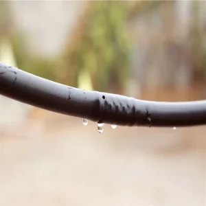 Plastic PVC Round Dripper Irrigation Hose 16mm Anti UV Anti Abrasion Flexible Garden Hose