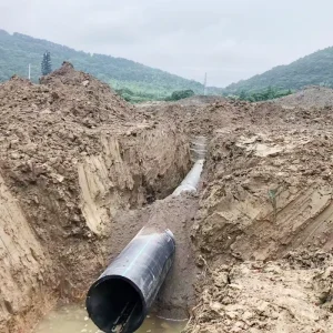 Plastic Pipe Manufacturer High Performance 900mm 1000mm Diameter Plastic Water Supply Pipe for Municipal Engineering