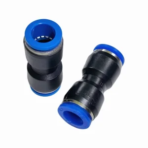 Plastic Pneumatic Air Hose Fittings BSPT & NPT Quick Connect for PU Tubes