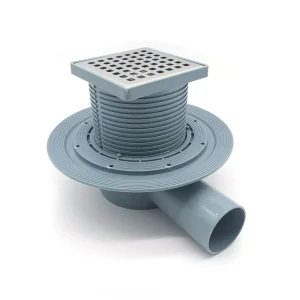 Plastic Square 360 Degree Floor Drain Bathroom for ABS Base Shower With Edge Waste Grates in Various Big Outlet