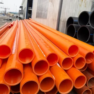Plastic Tube Electrical Wire protection Pipe Power Cable Conduit MPP Power Pipes for Traffic Construction