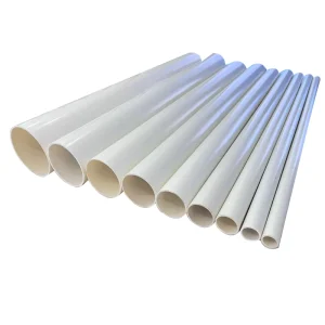 Plastic Water Tube for Building Drinking Water Supply Project PVC U Lead Free Water Supply Pipe Dn20 Dn110mm Custom Size